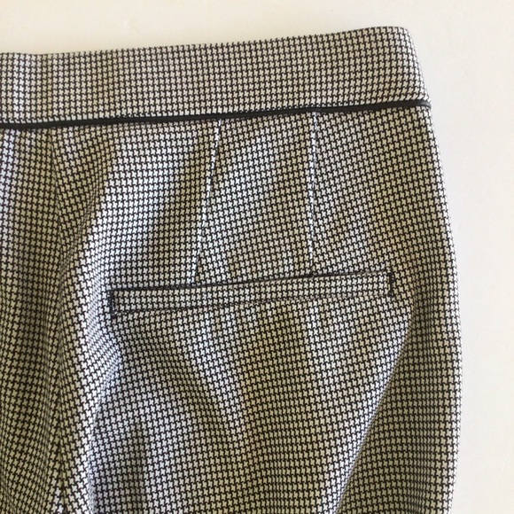 ZARA HOUNDSTOOTH SLIM PANTS SIZE SMALL - Picture 8 of 11